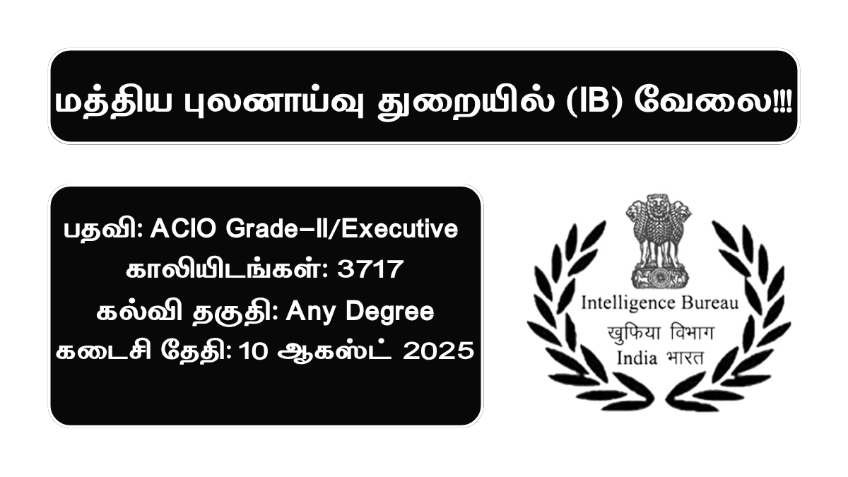 IB Recruitment 2025
