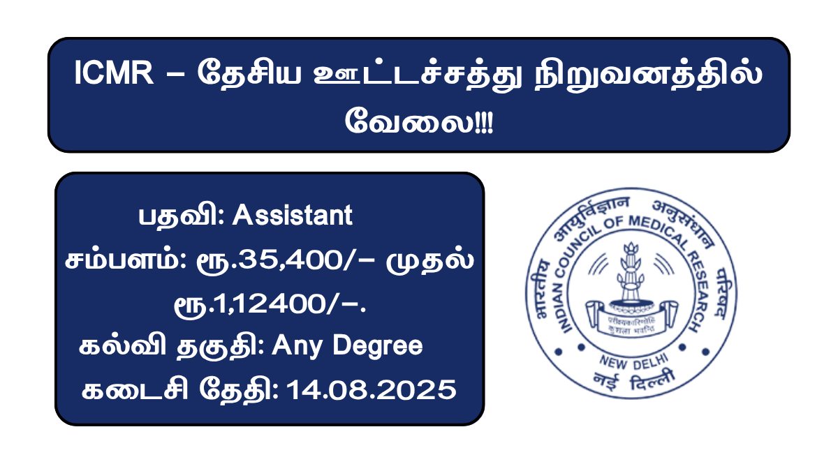 NIN Recruitment 2025
