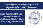 NIRT Chennai Recruitment 2025