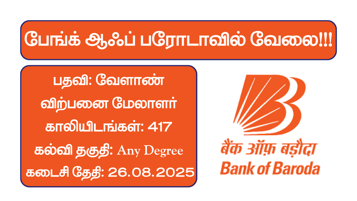 Bank of Baroda Recruitment 2025