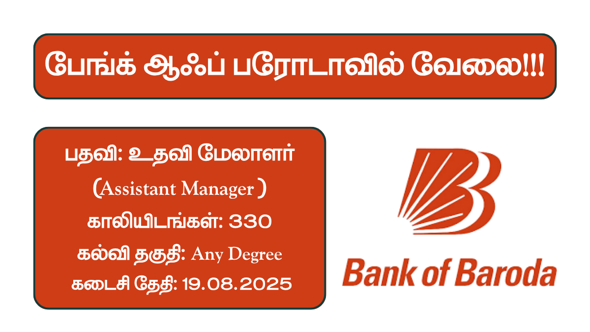 Bank of Baroda Recruitment 2025