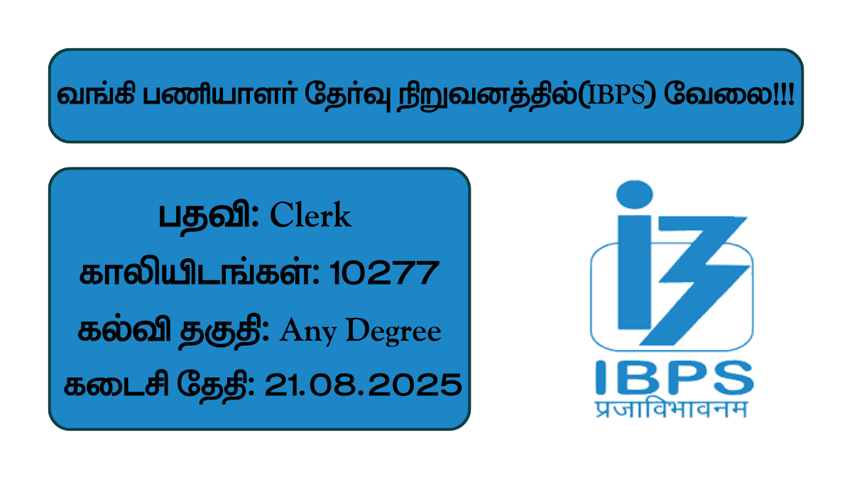 IBPS Recruitment 2025