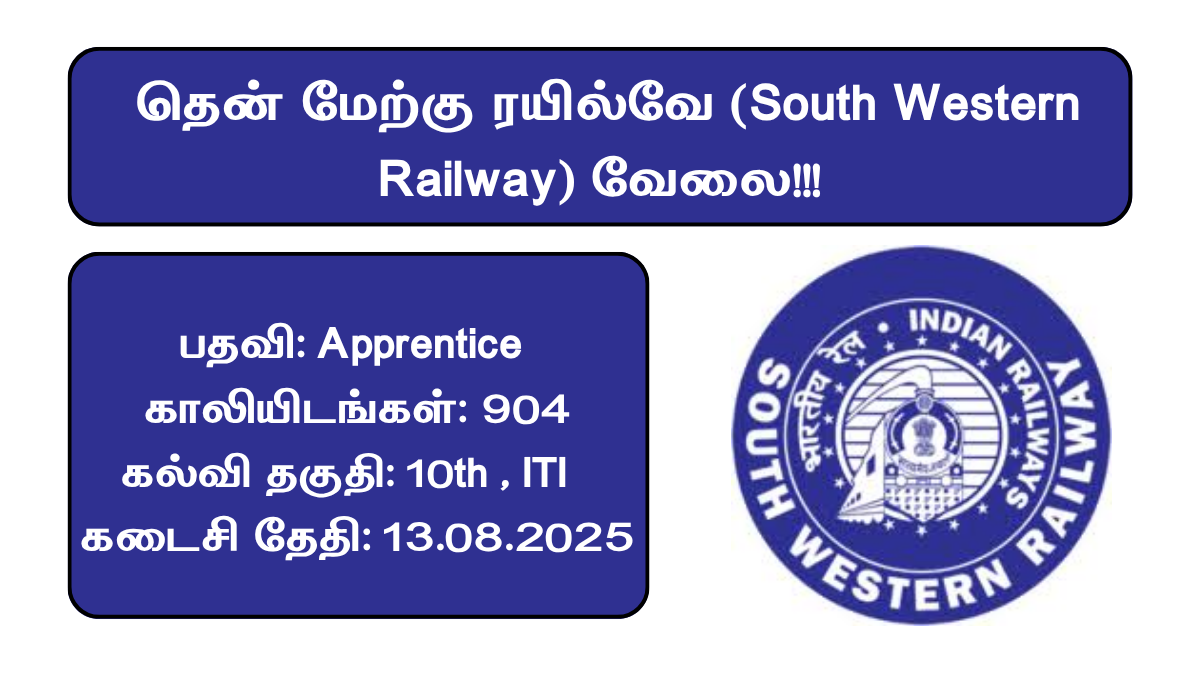 SWR Recruitment 2025