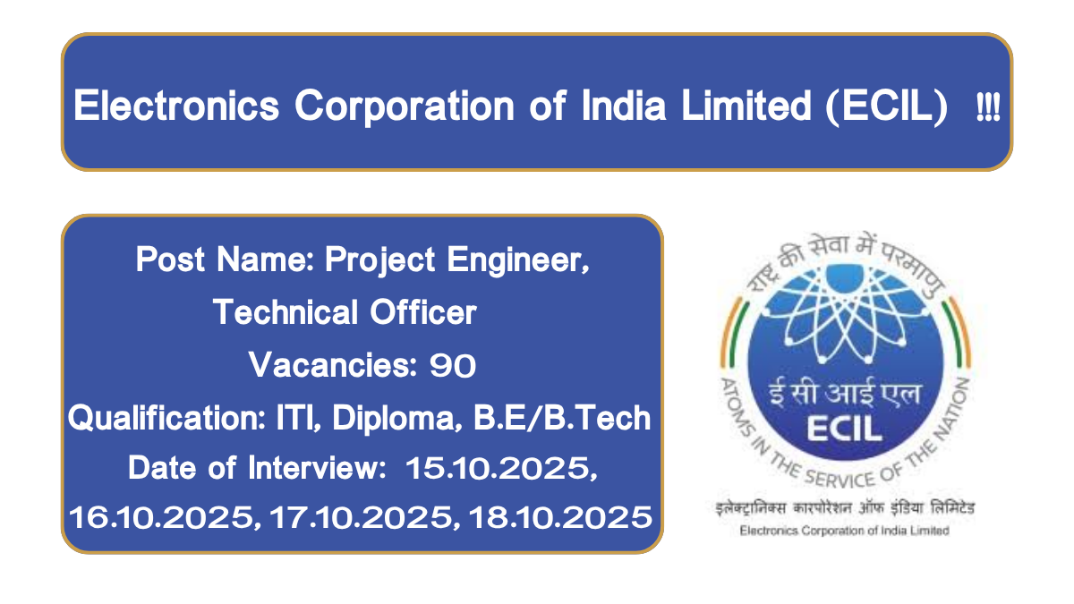 ECIL Recruitment 2025