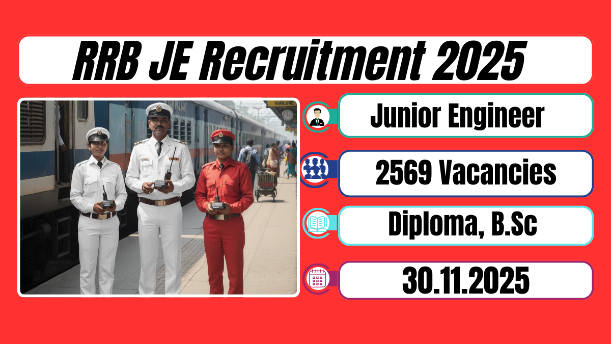 RRB JE Recruitment 2025