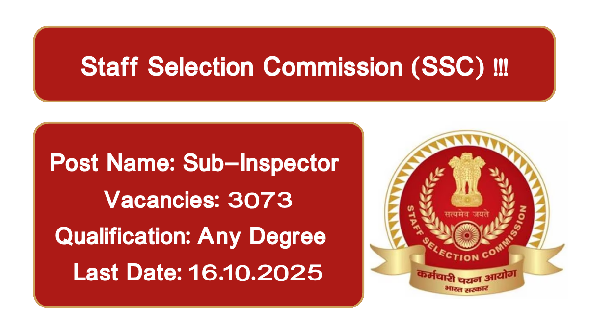 SSC CPO Recruitment 2025