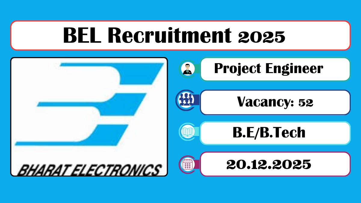 BEL Recruitment 2025