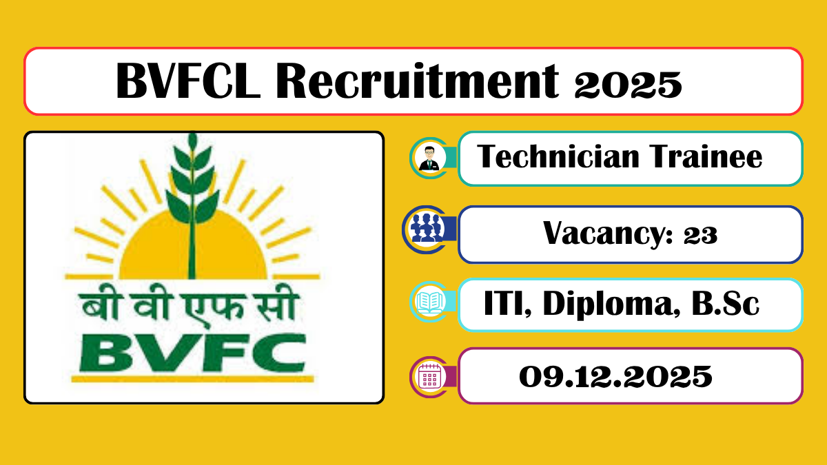BVFCL Recruitment 2025