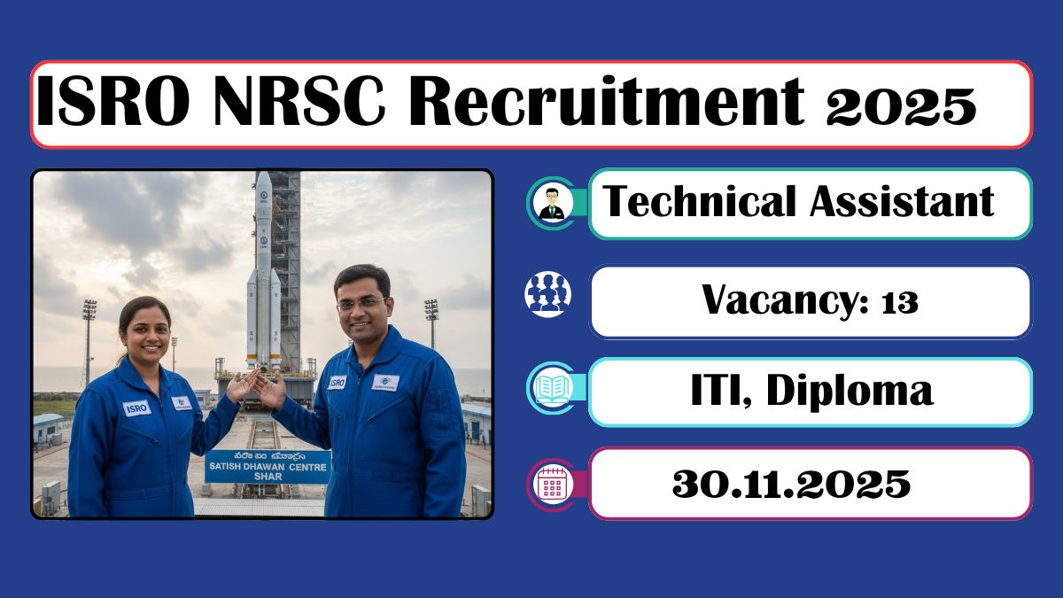 ISRO NRSC Recruitment 2025