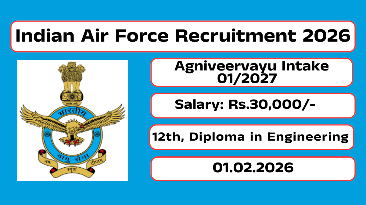 Indian Air Force Recruitment 2026