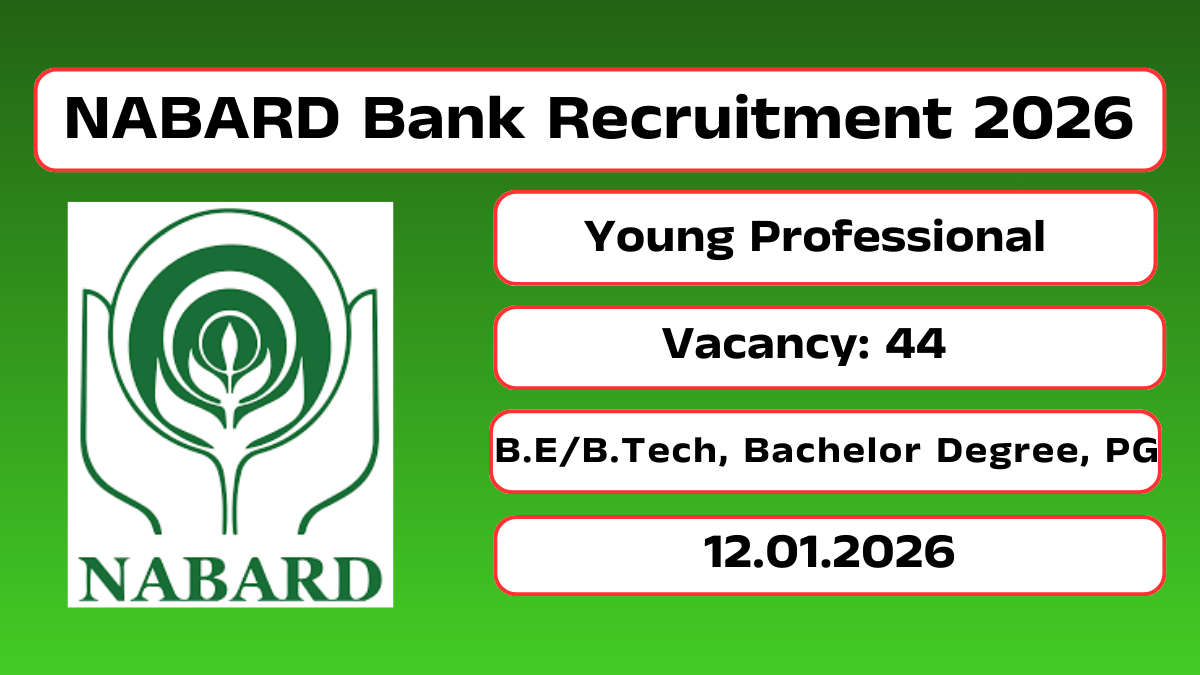 NABARD Bank Recruitment 2026