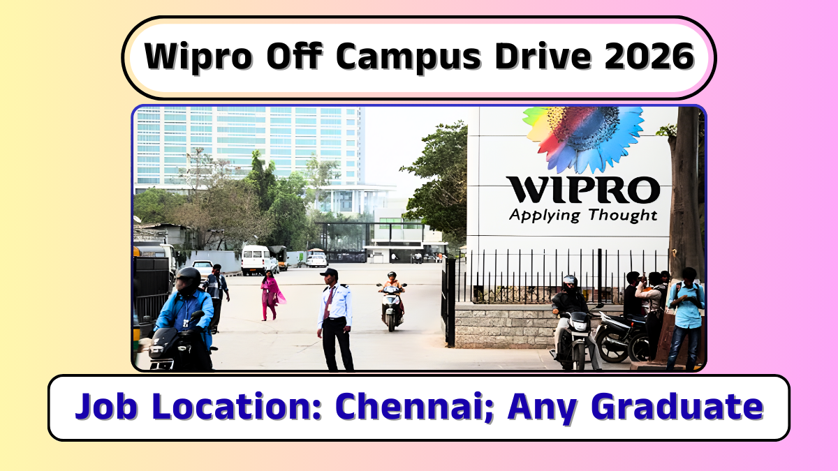 Wipro Off Campus Drive 2026