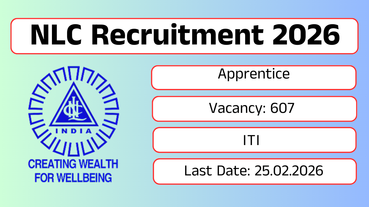 NLC Recruitment 2026