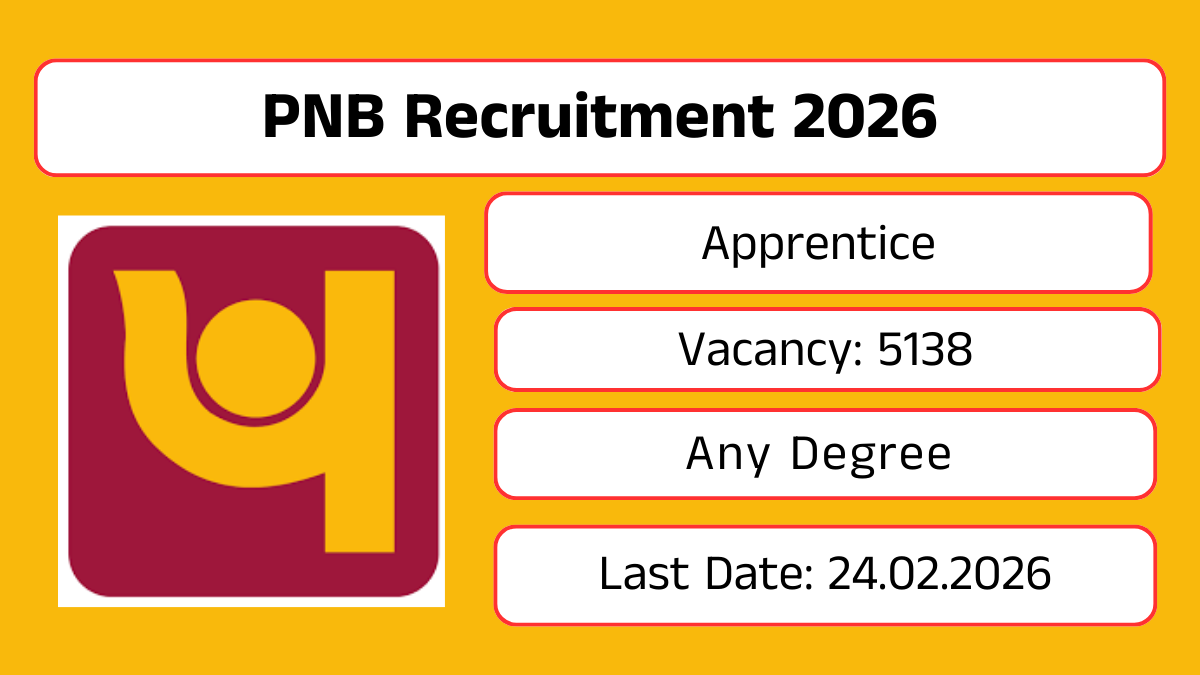 PNB Recruitment 2026