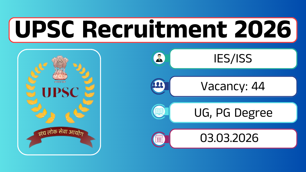 UPSC Recruitment 2026