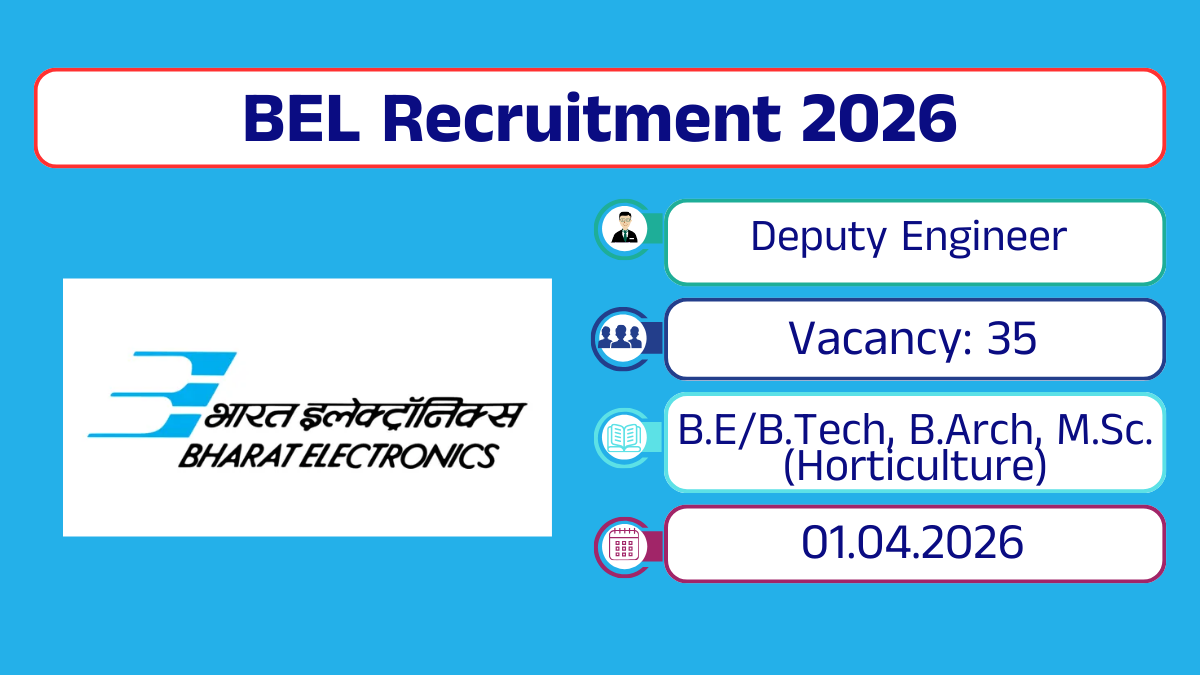 BEL Recruitment 2026