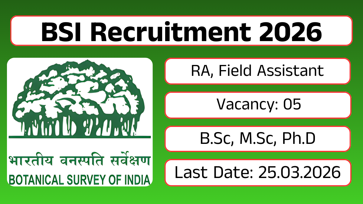 BSI Recruitment 2026