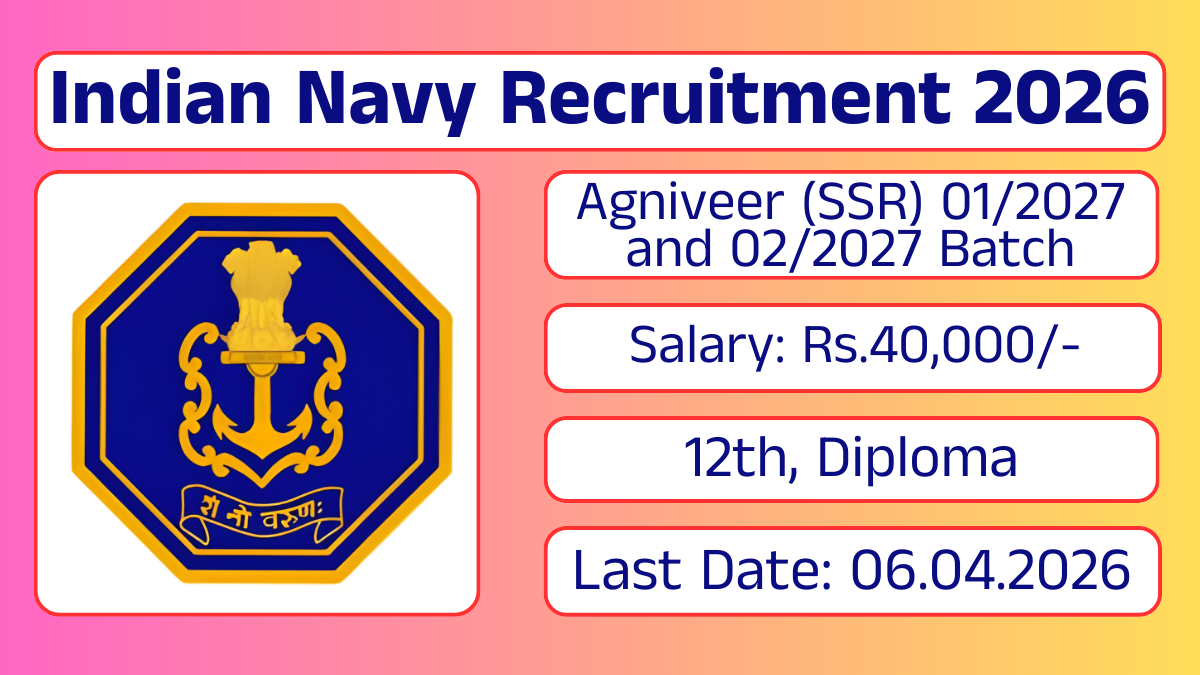 Indian Navy Recruitment 2026