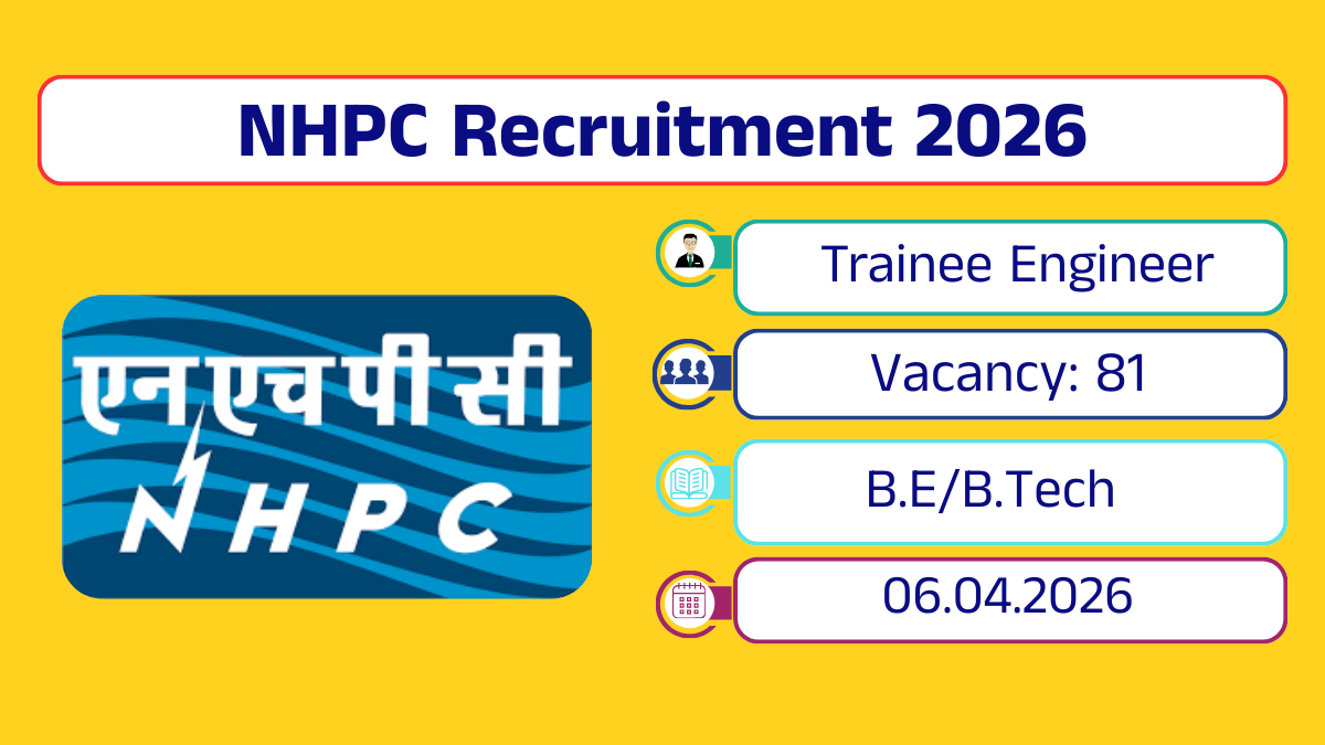 NHPC Recruitment 2026