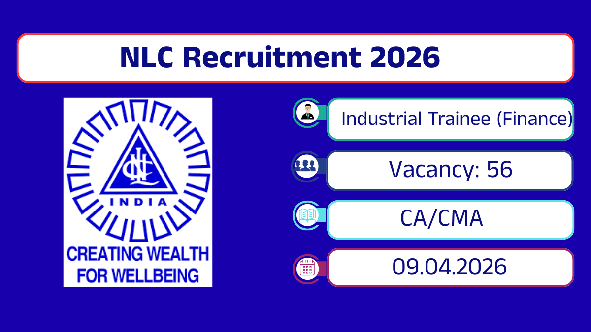 NLC Recruitment 2026