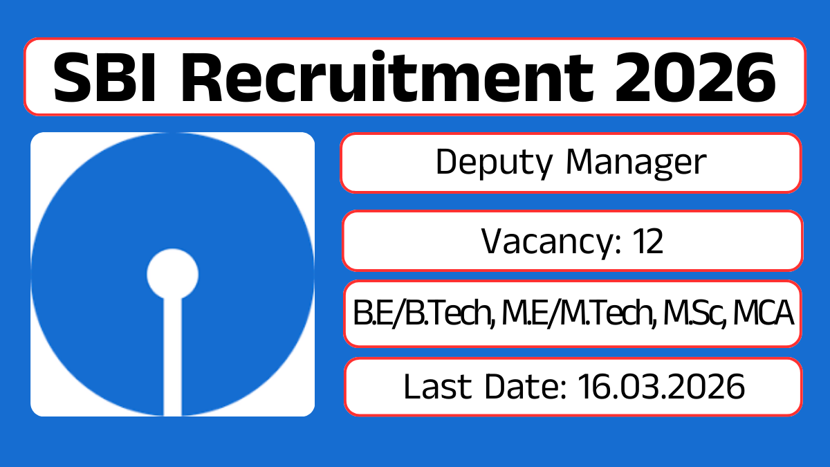 SBI Recruitment 2026