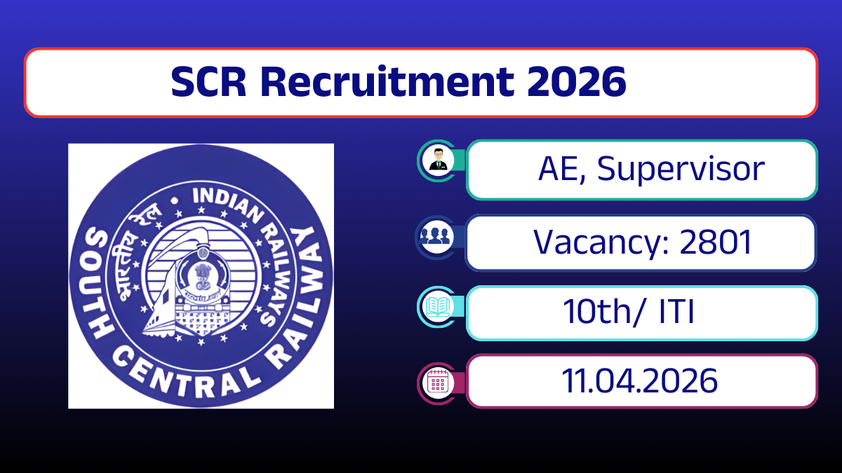 SCR Recruitment 2026