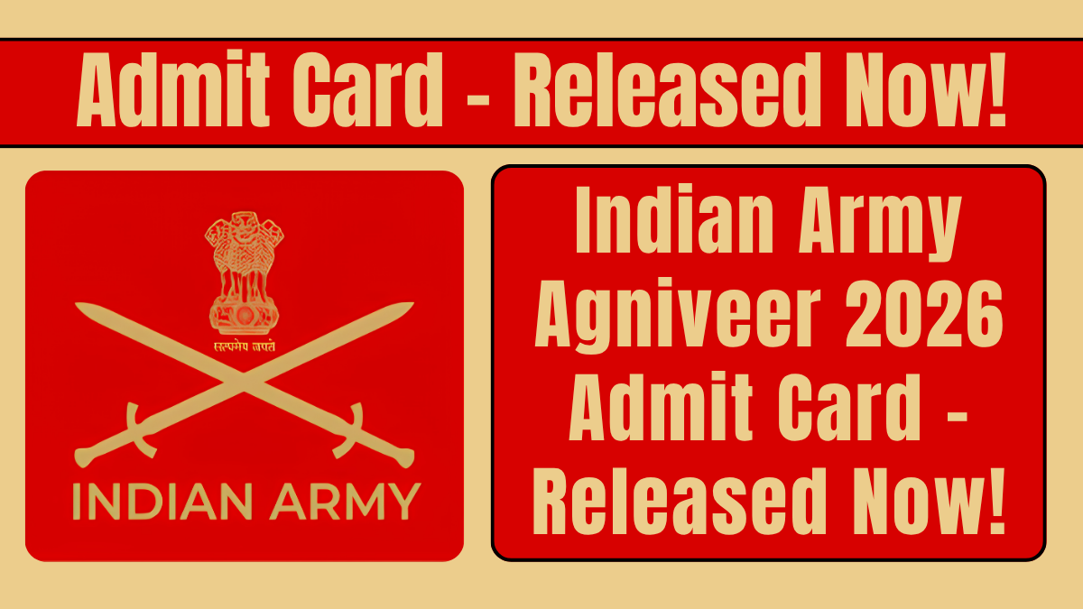 Indian Army Agniveer 2026 Admit Card
