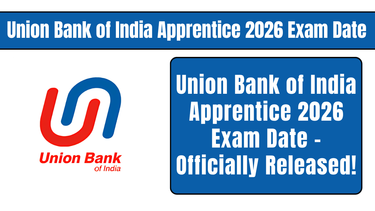 Union Bank of India Apprentice 2026 Exam Date