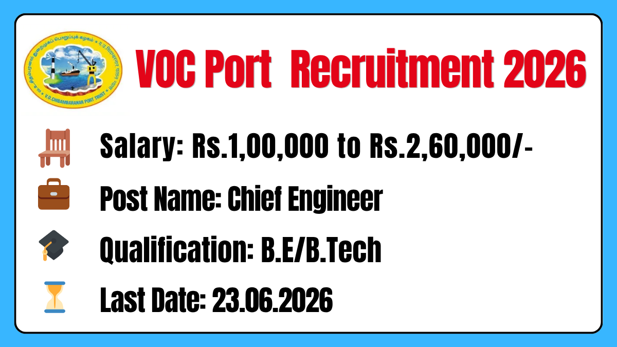 VOC Port Recruitment 2026