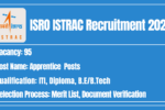 ISRO ISTRAC Recruitment 2026