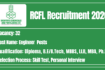 RCFL Recruitment 2026