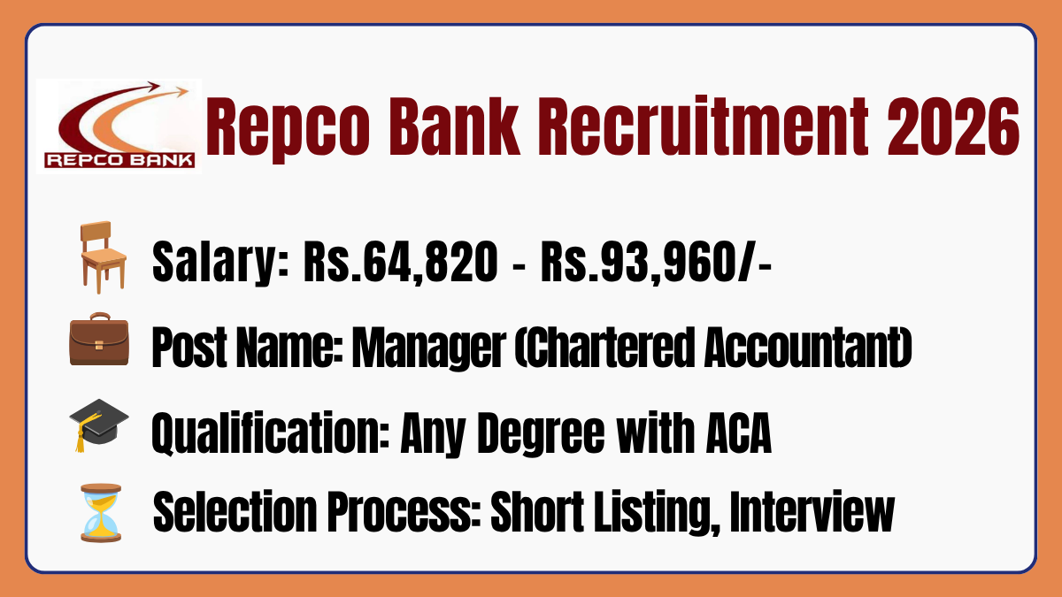 alt=Repco Bank Recruitment 2026 Notification