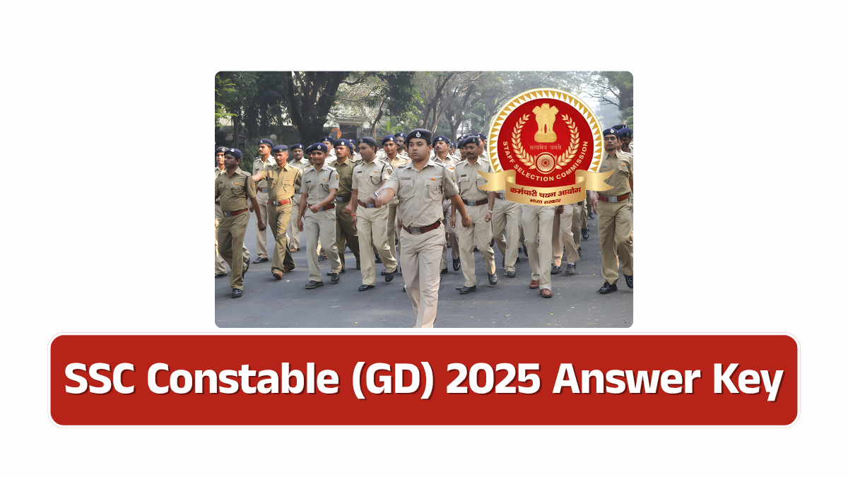 alt=SSC Constable (GD) 2025 Answer Key