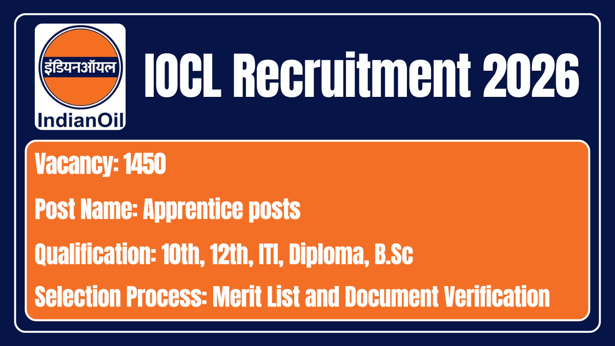 IOCL Recruitment 2026
