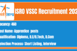 ISRO VSSC Recruitment 2026