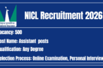 NICL Recruitment 2026