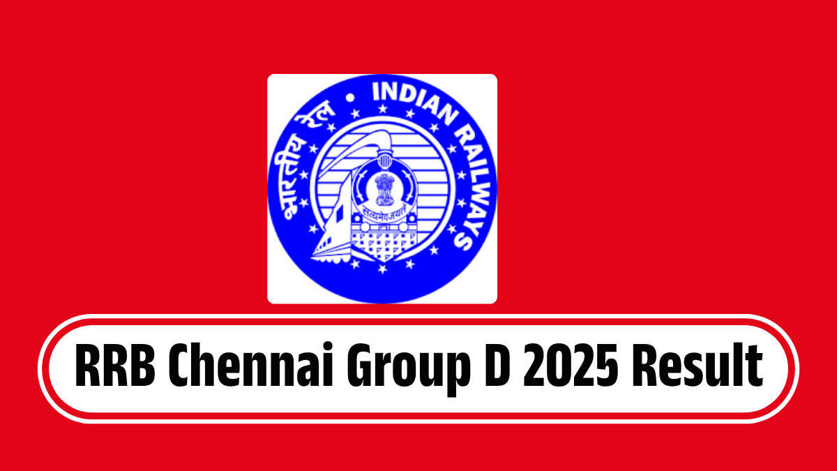 RRB Chennai Group D 2025 Result