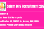 Salem DHS Recruitment 2026