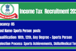 Income Tax Pune Recruitment 2026