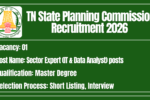 TN State Planning Commission Recruitment 2026